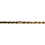 14k Yellow Gold 22.7g Solid Heavy 3mm Milano Rope Chain Necklace Italy 20"