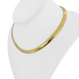 14k Yellow Gold 27.6g Solid Heavy 6mm Omega Link Necklace 16"