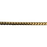 14k Yellow Gold 32.5g Solid Heavy 4.5mm Curb Cuban Link Chain Necklace Italy 20"