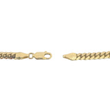 14k Yellow Gold 32.5g Solid Heavy 4.5mm Curb Cuban Link Chain Necklace Italy 20"