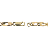 14k Yellow Gold 8.4g Ladies Vintage 5mm Fancy Link Bracelet Italy 7"