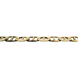14k Yellow Gold 22.7g Solid 6.5mm Mariner Link Chain Necklace 18"