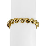 14k Yellow Gold 19.2g Ladies Polished 9mm San Marco Link Bracelet 7.25"