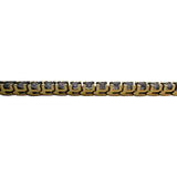 14k Yellow Gold and Tanzanite 14g Solid Ladies Tennis Bracelet 7.5"