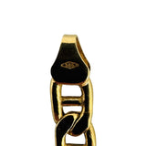 14k Yellow Gold 19.3g Semi Solid 5.5mm Mariner Link Chain Necklace Italy 20"