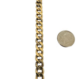 John Hardy 18k Yellow Gold 18g Vintage Fancy Curb Link Bracelet 7"