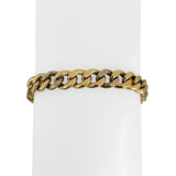 John Hardy 18k Yellow Gold 18g Vintage Fancy Curb Link Bracelet 7"