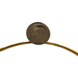 22k Yellow Gold 9.3g Solid Vintage 2.5mm Bangle Bracelet 7.75"