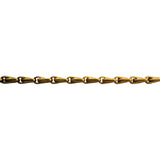 22k Yellow Gold 10g Solid Vintage 3mm Fancy Link Bracelet 8.25"