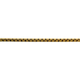 18k Yellow Gold 14.6g Vintage Solid 2mm Box Link Chain Necklace Italy 19"
