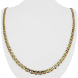 14k Yellow Gold 22.7g Solid 4.5mm Mariner Link Chain Necklace Italy 28"