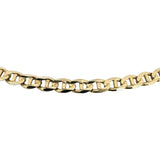 14k Yellow Gold 22.7g Solid 4.5mm Mariner Link Chain Necklace Italy 28"