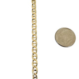 14k Yellow Gold 22.7g Solid 4.5mm Mariner Link Chain Necklace Italy 28"