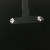 Brand New 0.55cttw Natural Diamond Stud Earrings in 14k Gold