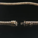 Brand New 12.5cttw Natural Diamond Tennis Necklace in 14k Gold