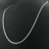 Brand New 4.5cttw Natural Diamond Tennis Necklace in 14k Yellow Gold