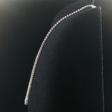 Brand New 9.5cttw Natural Diamond Graduated Riviera Tennis Necklace in 14k