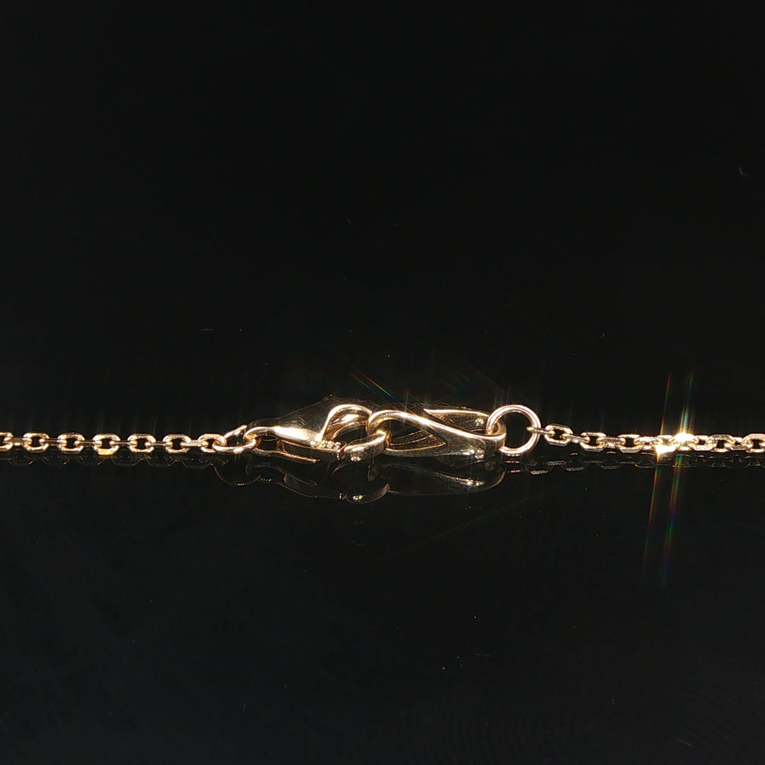 Brand New 2cttw Natural Diamonds by the Yard Necklace in 14k Gold
