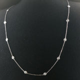 Brand New 1cttw Natural Diamonds by the Yard Necklace in 14k Gold