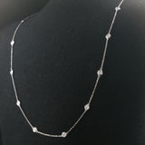Brand New 1cttw Natural Diamonds by the Yard Necklace in 14k Gold