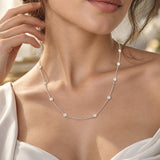 Brand New 1cttw Natural Diamonds by the Yard Necklace in 14k Gold