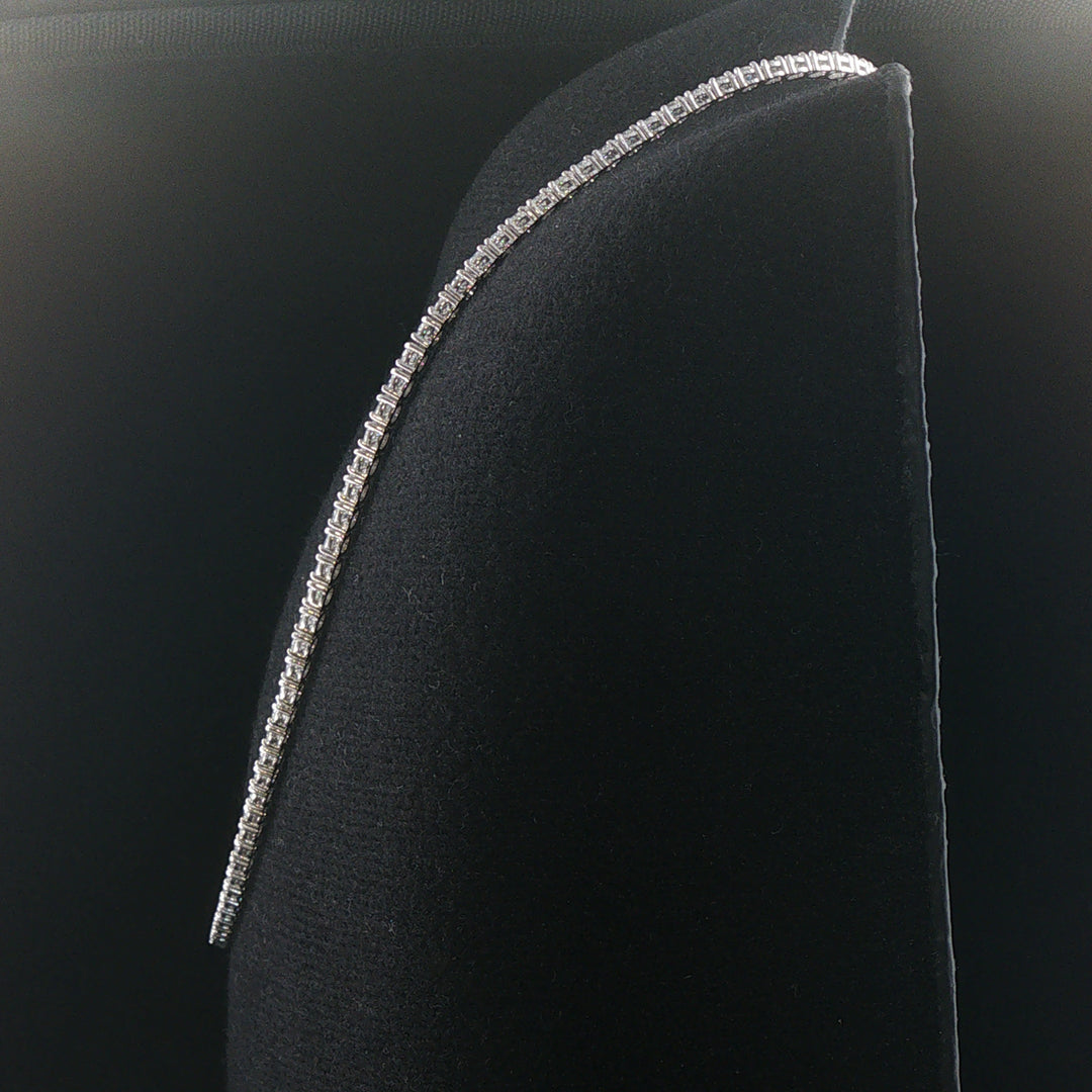 Brand New 10.5cttw Natural Diamond Tennis Necklace in 14k Gold