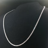 Brand New 8.5cttw Natural Diamond Tennis Necklace in 14k Gold