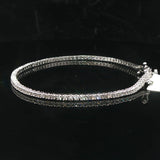 Brand New 1.5cttw Natural Diamond Tennis Bracelet in 14k White Gold