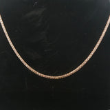 Brand New 4.5cttw Natural Diamond Tennis Necklace in 14k Yellow Gold