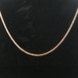 Brand New 4.5cttw Natural Diamond Tennis Necklace in 14k Yellow Gold