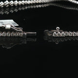 Brand New 6.5cttw Natural Diamond Graduated Riviera Tennis Necklace in 14k