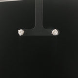 Brand New 1.75cttw Natural Diamond Stud Earrings in 14k Gold