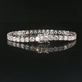 Brand New 12cttw Natural Diamond Tennis Bracelet in 14k Gold