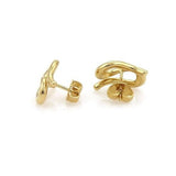 Tiffany & Co. Peretti 18k Yellow Gold Snake Stud Earrings