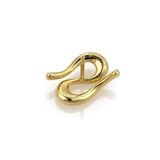 Tiffany & Co. Peretti 18k Yellow Gold Snake Stud Earrings