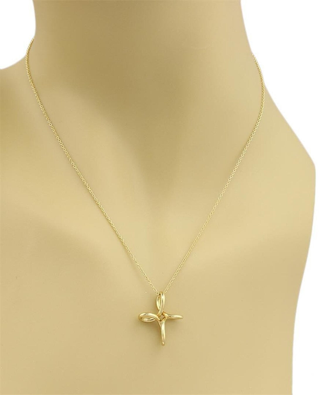 Tiffany outlet & Co. Cross Pendant Necklace