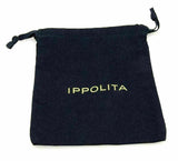 Ippolita Rock Candy Multi Gem 18k Yellow Gold Hoop Earrings Brand New w/ Pouch