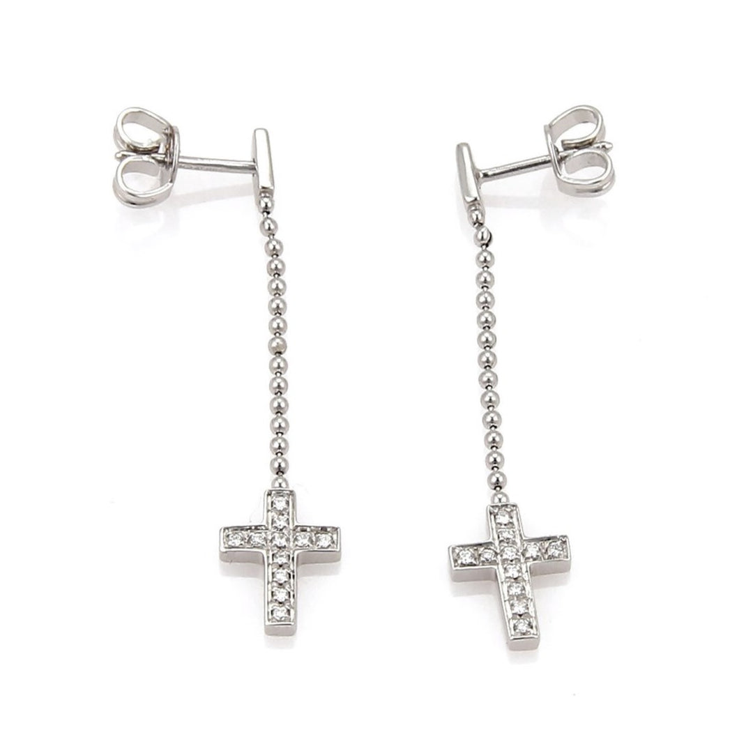 Dangle Cross Earrings – The Sis Kiss