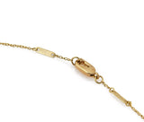 Carrera y Carrera 18k Yellow Gold Diamond & Ruby Hand Pendant Necklace 18"