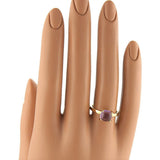 Tiffany & Co. Picasso Sugar Stacks 18k Yellow Gold Lavender Amethyst Ring Size 5.5