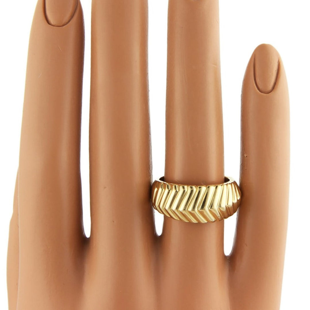 Tiffany chevron ring Clearance