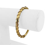 14k Yellow Gold 9.9g Ladies Vintage Rope Twist Bangle Bracelet 6.5"