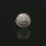 14k Yellow Gold and 2cttw Round and Baguette Diamond Vintage Ring Size 8