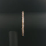 14k Yellow and White Gold 0.70cttw Diamond Fancy Link Bracelet 7"