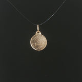 Franklin Mint 14k Yellow Gold Vintage Love In November Charm Pendant