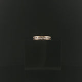 14k Yellow Gold and 0.50cttw Diamond Half Eternity Band Ring Size 7