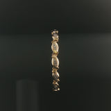 14k Yellow Gold and 1cttw Diamond 22.7g Fancy Link Bracelet 7"