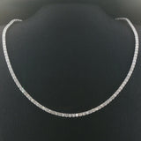 Brand New 10.5cttw Natural Diamond Tennis Necklace in 14k Gold