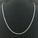 Brand New 4.5cttw Natural Diamond Tennis Necklace in 14k Yellow Gold