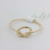 Brand New 14k Yellow Gold Ladies Love Knot Ring D'Amico Size 6.75